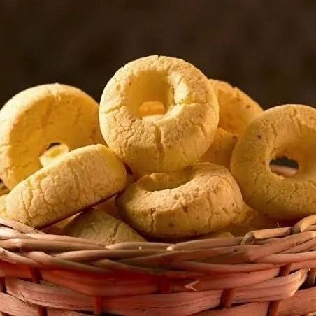 BISCOITO DE QUEIJO REDONDO PCT 1KG